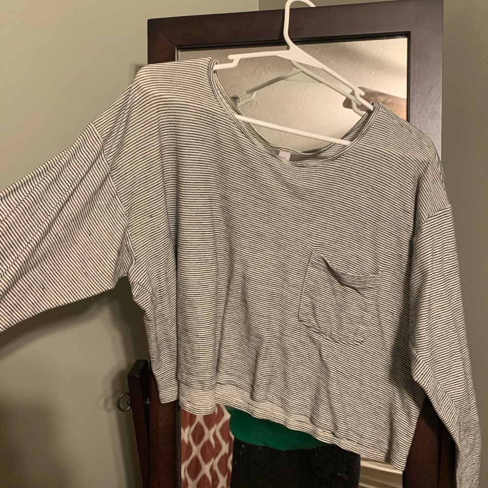 American Apparel cropped t-shirt